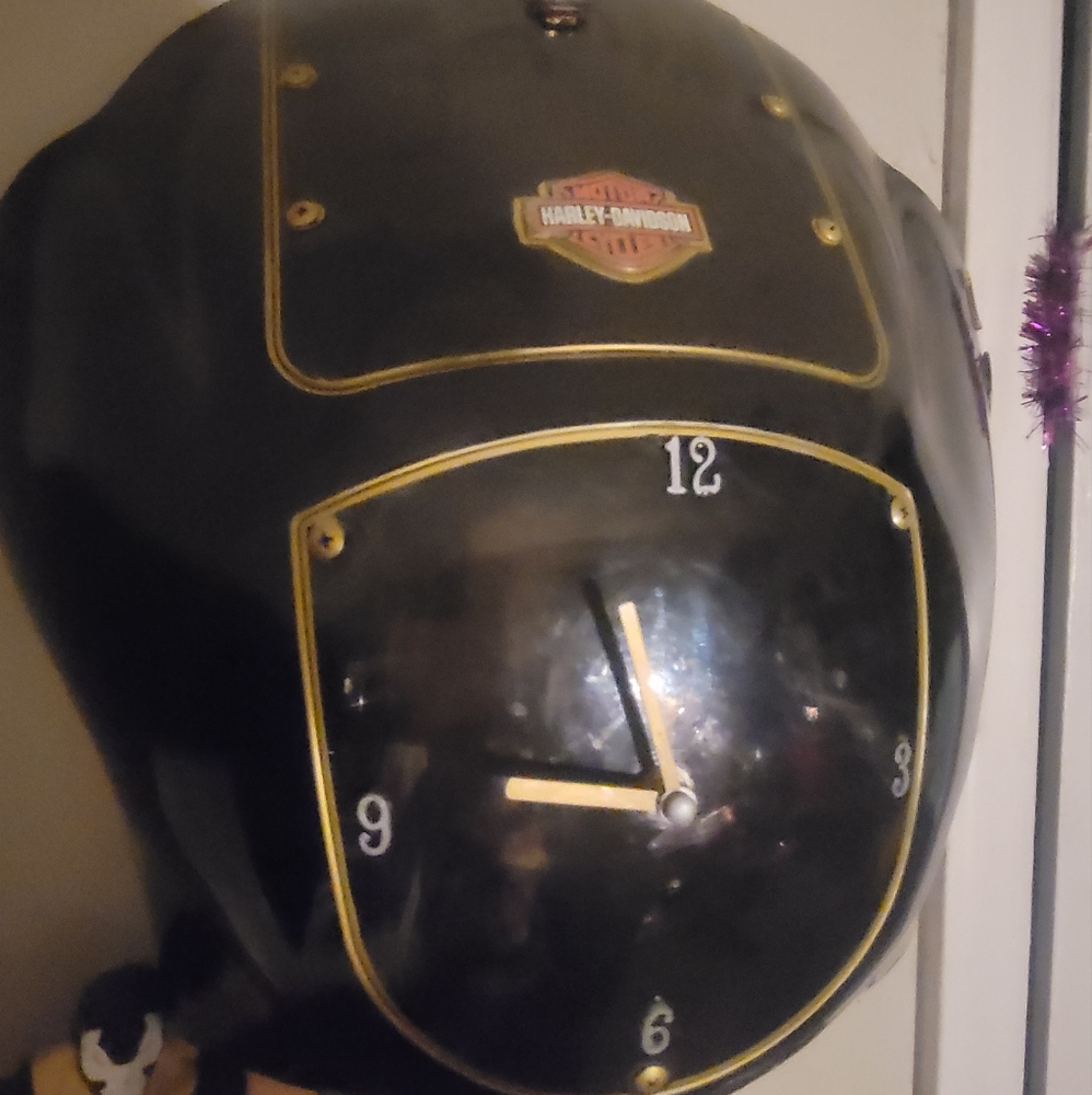 Harley Davidson custom made clock